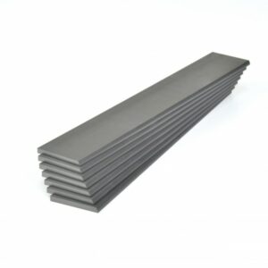 Jeu de sept palettes carbone Becker DVT 3.100, référence constructeur 90133300007, photographie officielle
